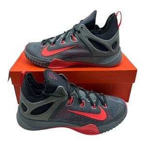 Nike Mens Zoom Hyperrev 2015 Shoes Mens 9 Dove Grey/Hot Lava Sneakers 705370-080